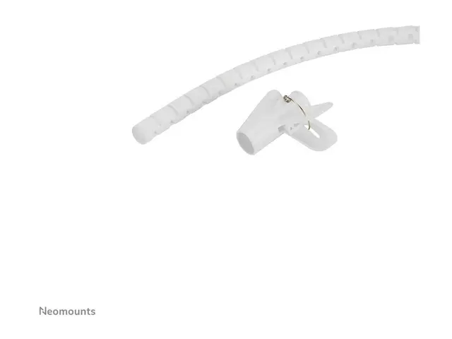 Neomounts - Kabelstyringsmuffe for 1-3 kabler, universell hvit 2 m