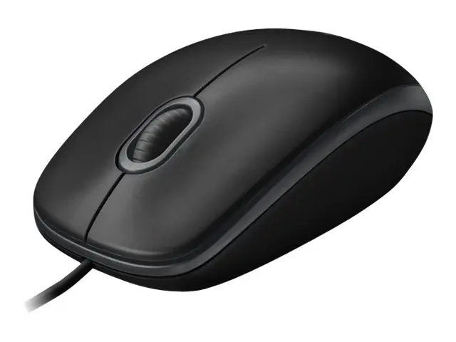 Logitech B100 - Mus - høyre- og venstrehåndet - optisk - 3 knapper...