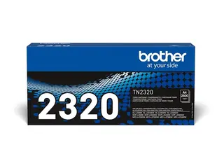 Brother TN2320 - Svart - original tonerpatron - for Brother DCP-L2500, L2520, L2560, HL-L2300, L2340, L2360, L2365, MFC-L2700, L2720, L2740