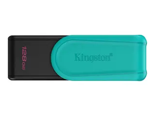 Kingston DataTraveler Exodia S - USB-flashstasjon 128 GB - USB 3.2 Gen 1