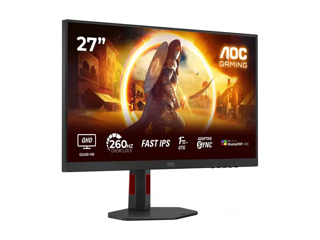 AOC Gaming Q27G4ZR - LED-skjerm 27" 2560 x 1440 QHD @ 240 Hz Fast ...