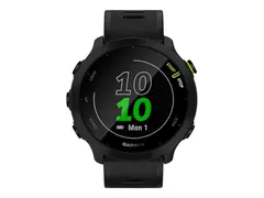 Garmin Forerunner 55 - Svart - sportsur med bånd silikon - svart - display 1.04" - Bluetooth, ANT+ - 37 g