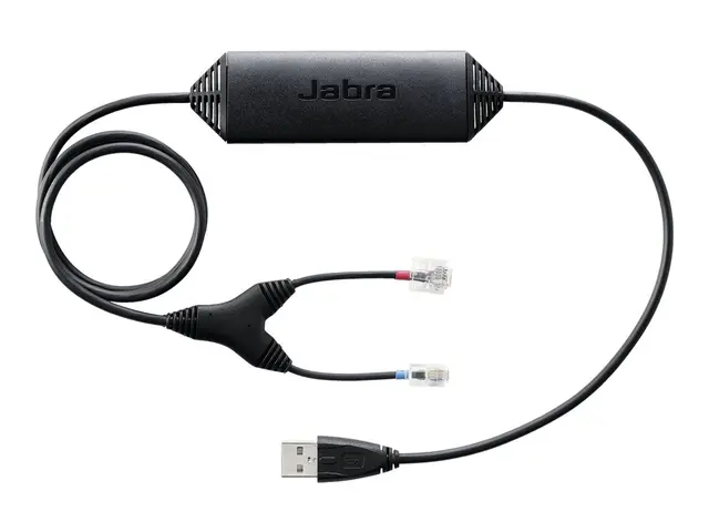 Jabra Link 14201-30 - Hodesettadapter - USB hann til RJ-9, RJ-45 -...