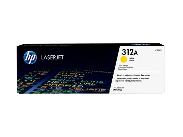 HP 312A - Gul - original - LaserJet - tonerpatron (CF382A) - for C...