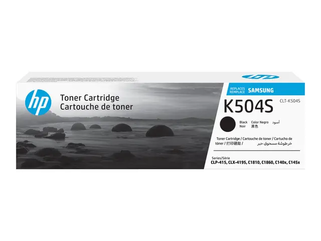 HP CLT-K504S - Svart original tonerpatron (SU158A) for Samsung CLP...