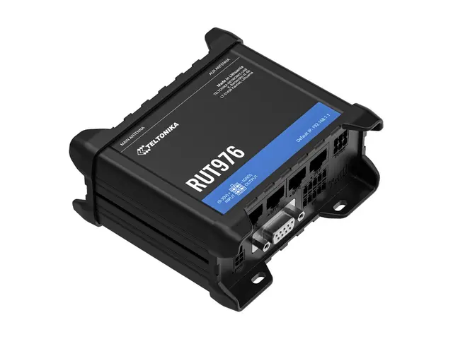 Teltonika RUT976 - Trådløs ruter maske WWAN 4-portssvitsj 5G, LTE ...
