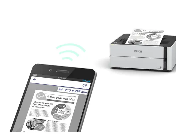 Epson EcoTank ET-M1180 - Skriver S/H Dupleks ink-jet ITS A4/Legal ...