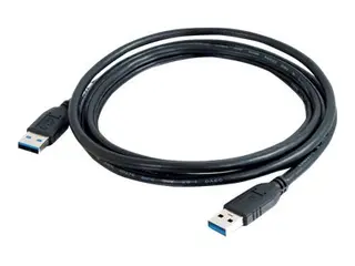 C2G - USB-kabel - USB-type A (hann) til USB-type A (hann) USB 3.0 - 3 m - svart