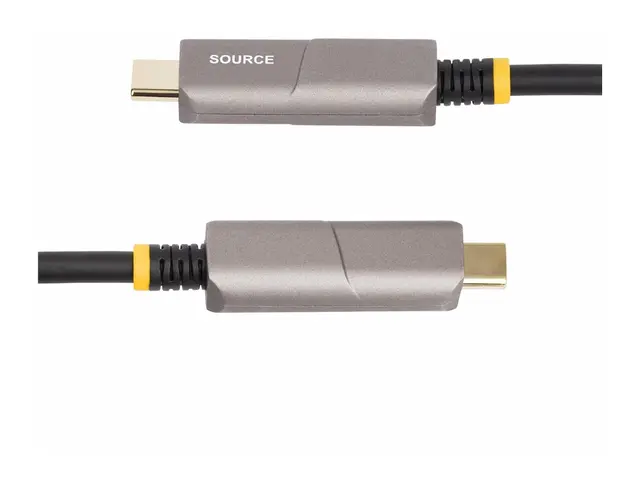Startech 50ft (15.2m) USB-C to HDMI 2.0 Active Optical Cable, 4K 6...
