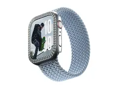 SAFE. by PanzerGlass - St&#248;tfanger for smartarm&#229;ndsur 42mm - polykarbonat - bling-s&#248;lv - for Apple Watch Series 10 (GPS + Cellular) (42 mm), Series 10 (GPS) (42 mm)