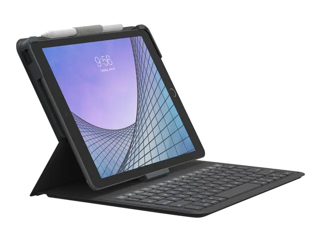 ZAGG Messenger Folio 2 - Tastatur og folioveske Bluetooth Nordisk ...
