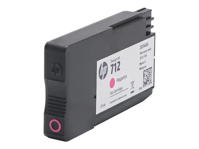 HP 712 - 3-pack - 29 ml - magenta - original - DesignJet - blekkpa...