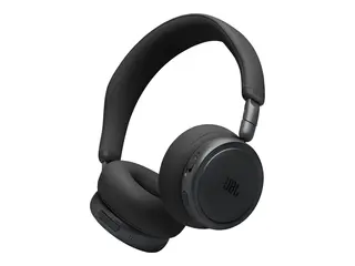 JBL LIVE 680NC - Hodetelefoner med mikrofon on-ear - Bluetooth - trådløs, kablet - aktiv støydemping - 3,5 mm jakk - svart