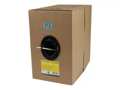 Startech 1000 ft Bulk Roll of White CMR Cat5e Solid UTP Riser Cable Cat 5e Riser Cable - Cat.5e CMR Ethernet Cable - 24 AWG - White (WIR5ECMRWH) - Samlet kabel - 304.9 m - UTP - CAT 5e - riser, solid - hvit