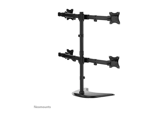 Neomounts NM-D335D4 - Stativ full bevegelse for 4 LCD-skjermer sva...