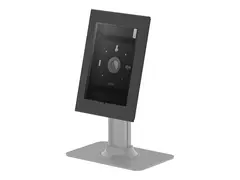 Neomounts WL15-601BL1 - Innhegning - modulær for nettbrett - låsbar - stål - svart - skjermstørrelse: 10.9"-11" - monteringsgrensesnitt: 75 x 75 mm - stativmonterbar