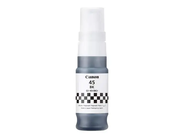 Canon GI 45 BK - 70 ml svart original blekkrefill for MAXIFY GX104...