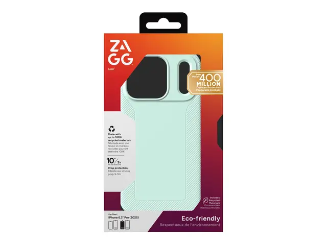 ZAGG Luxe Snap - Baksidedeksel for mobiltelefon MagSafe-samsvar ro...