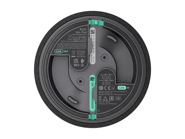 Logitech Rally Mic Pod 2 - Mikrofon - RJ-45 - grafitt