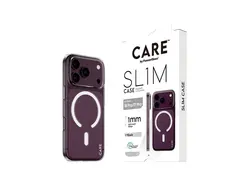 CARE by PanzerGlass SL1M - Beskyttende deksel for mobiltelefon MagSafe-samsvar - plastikk, polykarbonat - gjennomsiktig - for Apple iPhone 17 Pro, 18 Pro