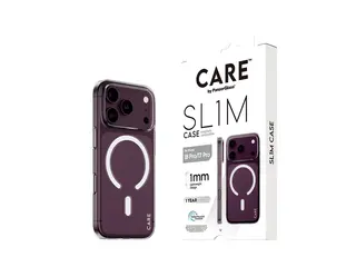CARE by PanzerGlass SL1M - Beskyttende deksel for mobiltelefon MagSafe-samsvar - plastikk, polykarbonat - gjennomsiktig - for Apple iPhone 17 Pro, 18 Pro