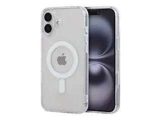 iiglo - Baksidedeksel for mobiltelefon MagSafe-samsvar - termoplast-polyuretan (TPU) - gjennomsiktig - for Apple iPhone 16 Plus