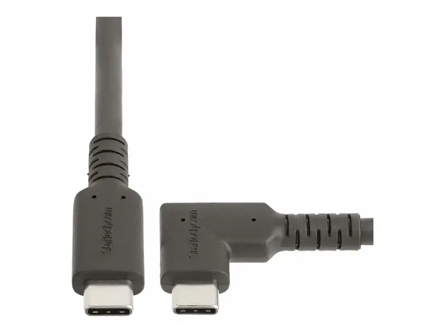 StarTech.com 3ft (1m) Rugged Right Angle USB-C Cable, USB 10 Gbps,...