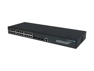 HPE Networking Comware 2050 20p 10/100/1000BASE-T 4p Smart Rate 1/2.5GbE 4p SFP 1G/2.5G Switch - Styrt - 20 x 10/100/1000Base-T + 4 x 1/2.5GBase-T + 4 x 1/2.5GBase-X (uplink / stacking) - rackmonterbar