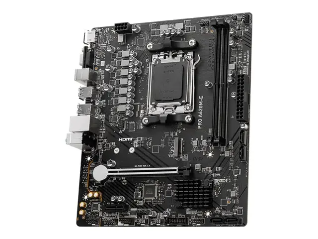 MSI PRO A620M-E - Hovedkort micro ATX Socket AM5 AMD A620 Chipset ...