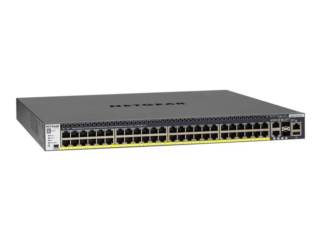 NETGEAR M4300-52G-PoE+ - Switch - L3 - Styrt - 2 x 10/100/1000/100...