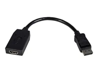StarTech.com DisplayPort to HDMI Adapter 1920 x 1200 - DP to HDMI Converter - Plug and Play DisplayPort to HDMI Dongle (DP2HDMI) - video adapter - DisplayPort / HDMI - 24 cm