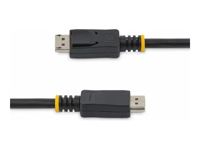StarTech.com 0.5m Short DisplayPort 1.2 Cable with Latches 4k - Di...