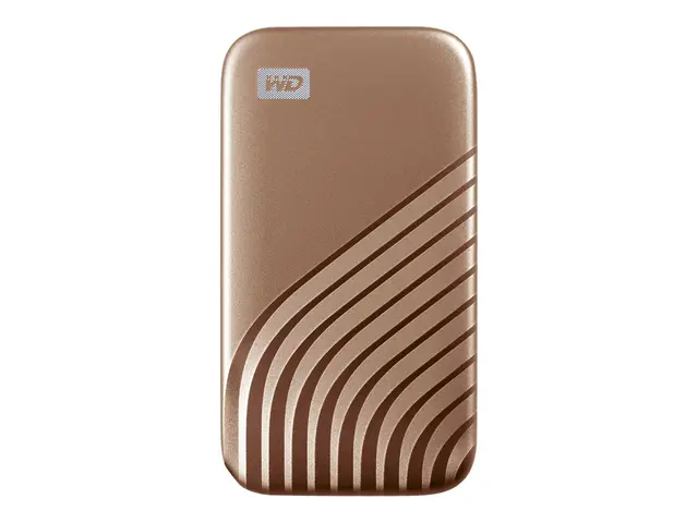 WD My Passport SSD WDBAGF0010BGD - kryptert 1 TB ekstern (bærbar) ...