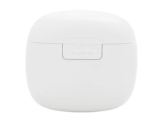 JBL TUNE Flex 2 - True wireless-hodetelefoner med mikrofon i øret - Bluetooth - aktiv støydemping - hvit 