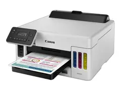 Canon MAXIFY GX5050 - Skriver - farge Dupleks - ink-jet - ITS - A4/Legal - 600 x 1200 dpi - inntil 24 ipm (mono) / inntil 15.5 ipm (farge) - kapasitet: 350 ark - LAN, Wi-Fi(n), USB 2.0