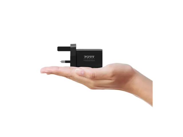 PORT Connect - Strømadapter - 45 watt - 3.4 A - PD, QC 3.0 - 2 utg...