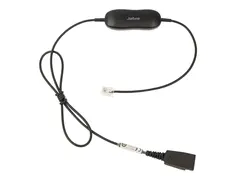 Jabra GN1216 - Hodetelefonkabel Quick Disconnect plugg til RJ-9 hann - 80 cm - for Avaya one-X Deskphone Edition 96XX; Jabra GN 2000, GN2000; BIZ 2400, 2400 3in1, GN2000