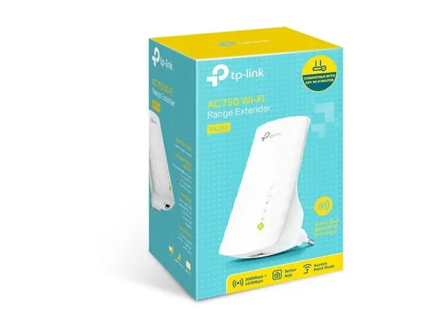 TP-Link RE200 - Rekkeviddeutvider for Wi-Fi - Wi-Fi 5 - 2.4 GHz, 5...