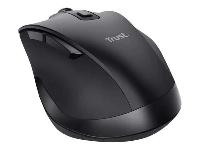 Trust Fyda Comfort - Mus ergonomisk eco høyrehendt optisk 6 knappe...