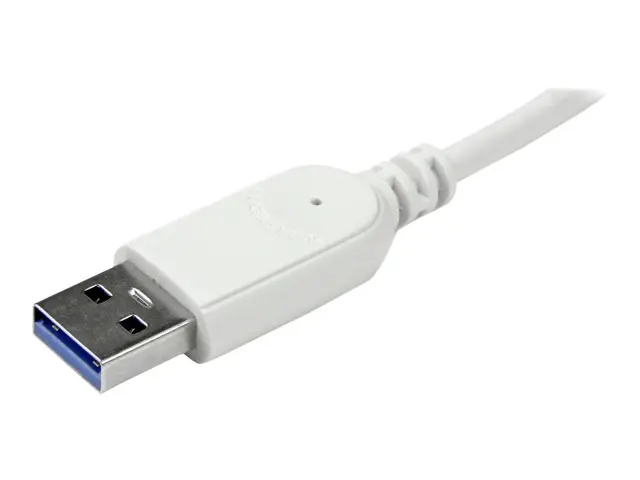 StarTech.com 4 Port Portable USB 3.0 Hub with Built-in Cable - Alu...