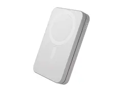 dbramante1928 re-charge - Trådløs nødlader 3-in-1, Qi3 - 8000 mAh - 20 watt (USB-C) - på kabel: USB-C - hvit