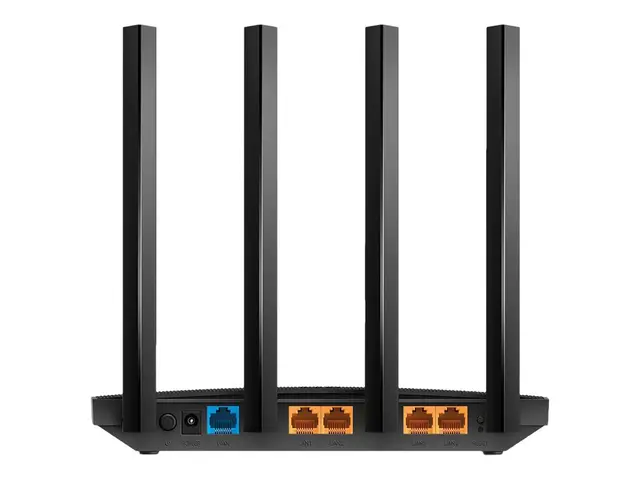 TP-Link Archer C6 V3.20 - Trådløs ruter 4-portssvitsj 1GbE Wi-Fi 5...