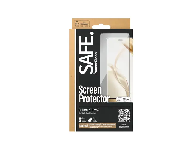 SAFE. by PanzerGlass - Skjermbeskyttelse for mobiltelefon - ultrab...