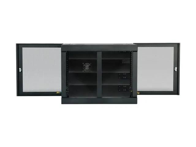 Eaton Tripp Lite Series 12U Wall Mount Rack Enclosure Server Cabin...
