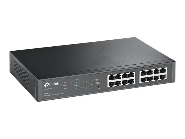 TP-Link TL-SG1016PE - Switch - smart - 8 x 10/100/1000 (PoE+) + 8 ...