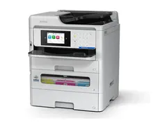 Epson WorkForce Pro EM-C800RDWF - Multifunksjonsskriver farge - ink-jet - A4 (210 x 297 mm) (original) - A4/Legal (medie) - opp til 25 spm (trykking) - 330 ark - 33.6 kbps - USB 2.0, Gigabit LAN, Wi-Fi(ac)