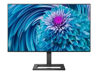 Philips E-line 275E2FAE - LED-skjerm - 27&quot; 2560 x 1440 QHD @ 75 Hz - IPS - 350 cd/m&#178; - 1000:1 - 1 ms - 2xHDMI, DisplayPort - h&#248;yttalere - teksturert svart