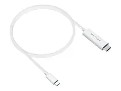 HyperDrive - Adapterkabel - USB-C hann til HDMI hann 2.5 m - hvit - 4K 60Hz støtte, Støtte for DP Alt-modus