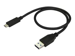 StarTech.com USB to USB C Cable 1.6 ft / 0.5m - M/M - USB 3.1 (10Gbps) - USB-C to USB 3.1 - USB Type C to Type A Cable (USB31AC50CM) - USB type C-kabel - USB-type A til 24 pin USB-C - 50 cm