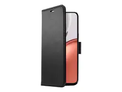 Screenor Smart - Lommebok for mobiltelefon økolær - svart - for Honor 8 Lite